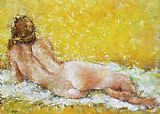Yellow Nude 01 by Ioan Popei